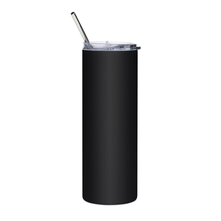 Stainless Steel Black Logo Tumbler - HONEY BADGER®