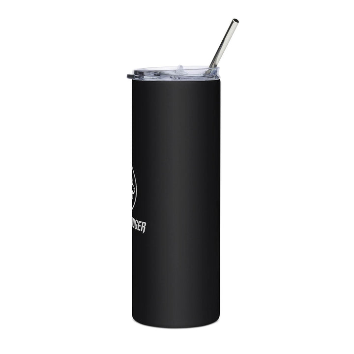 Stainless Steel Black Logo Tumbler - HONEY BADGER®