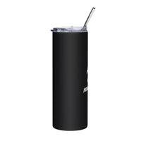 Stainless Steel Black Logo Tumbler - HONEY BADGER®
