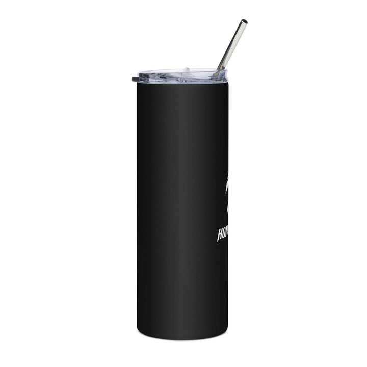 Stainless Steel Black Logo Tumbler - HONEY BADGER®