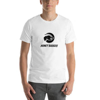 Logo Light Vertical Tee - HONEY BADGER®