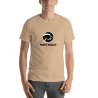 Logo Light Vertical Tee - HONEY BADGER®