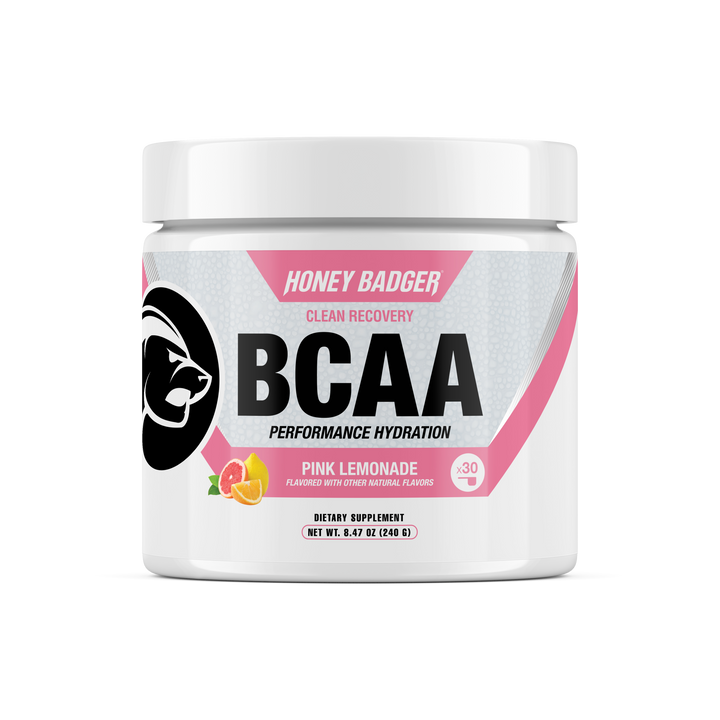 HONEY BADGER® BCAA Pink Lemonade